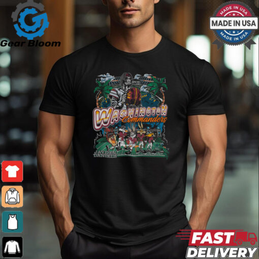 Washington commaders jayden daniels shirt