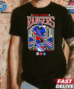 We bleed blue Rangers New York Rangers hockey shirt