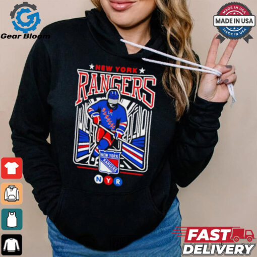 We bleed blue Rangers New York Rangers hockey shirt