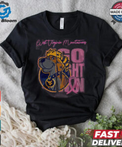 West Virginia Mountaineers – Tackle Breast Cancer Go Fight Win T Shirt