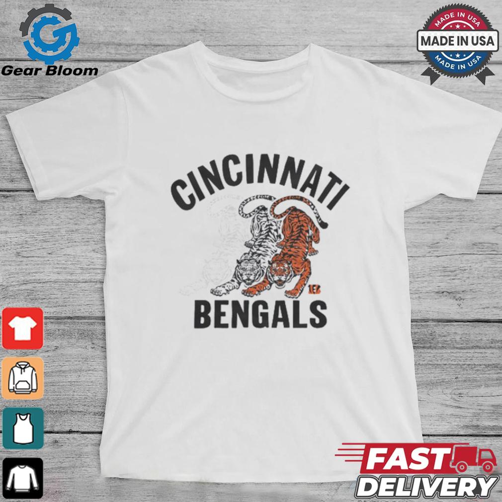 Women_s Cincinnati Bengals Gradient Tiger shirt Women_s Cincinnati Bengals Gradient Tiger shirt