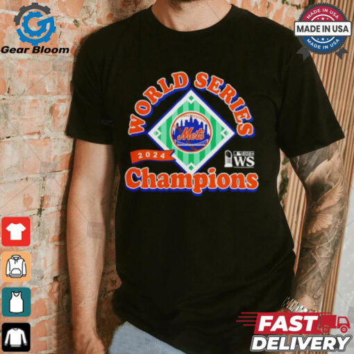 World Series Champions New York Mets MLB 2024 logo shirt