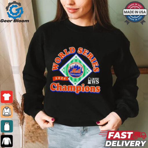 World Series Champions New York Mets MLB 2024 logo shirt