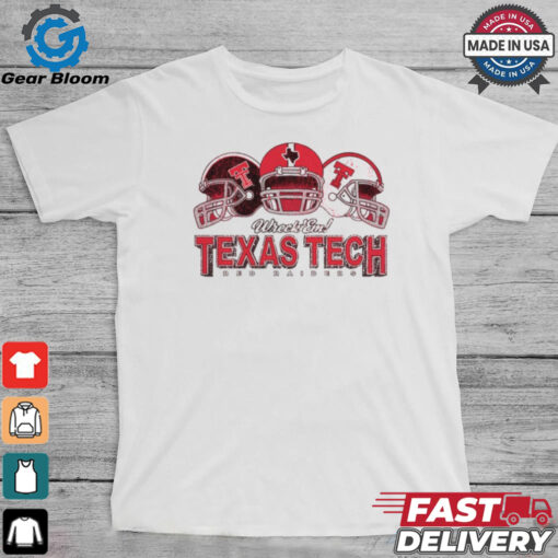 Wreck ‘Em Texas Tech Red Raiders Helmet on Helmet t shirt