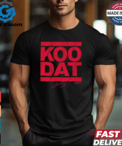 Younghoe Koo Koo Dat Atlanta Falcons Signature t shirt