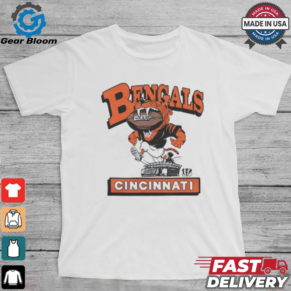 Youth Cincinnati Bengals Mascot Stadium shirt Youth Cincinnati Bengals Mascot Stadium shirt