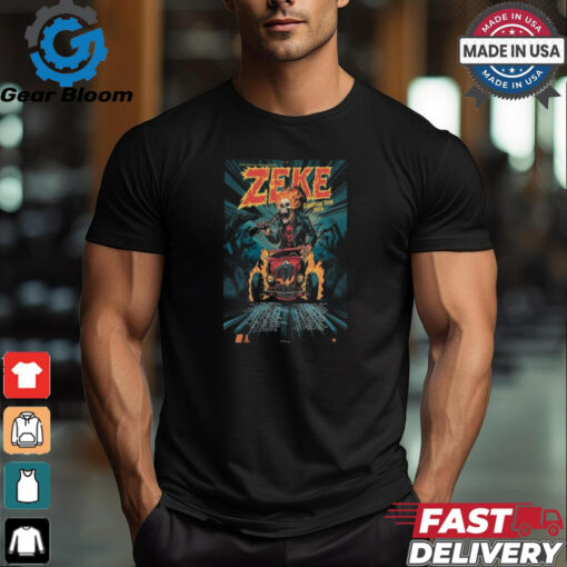 Zeke Band European Tour 2024 T shirt