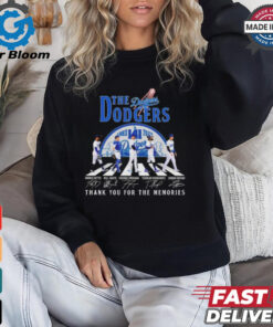 Los angeles Dodgers thank you for the memories T shirt2