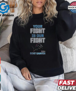 Official Detroit Lions Crucial Catch Intercept Cancer Your Fight Is Ours T shirt2