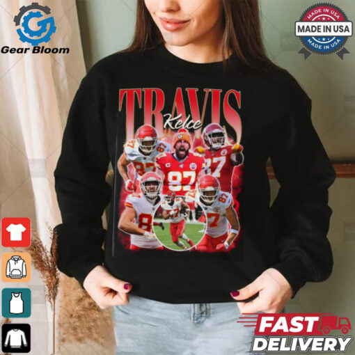 intage 90s Graphic Style Travis Kelce Shirt