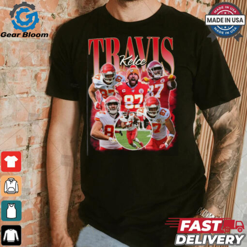 intage 90s Graphic Style Travis Kelce Shirt