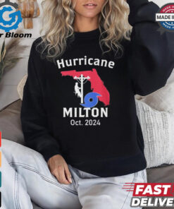 United State Hurricane Milton Lineman Oct 2024 Graphic t shirt2