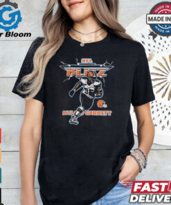 Myles Garrett NFL Blitz Cleveland Browns T Shirts0