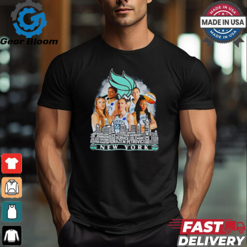 New York Liberty 2024 Roster WNBA shirt