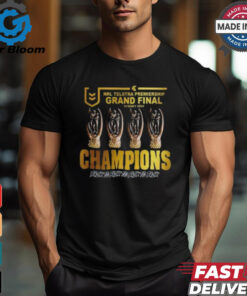 Official Penrith Panthers NRL Grand Finals Champions 4 Peat Back To Back To Back To Back T shirt1