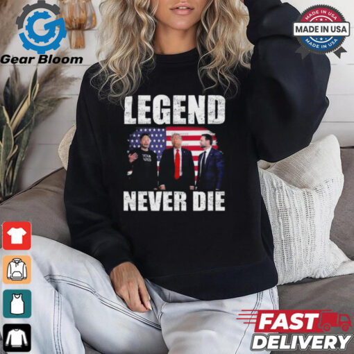 Legend Never Die Trump Vance Elon Musk 2024 shirt