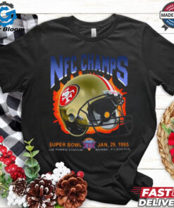 1995 San Francisco 49ers NFC Champs T shirt
