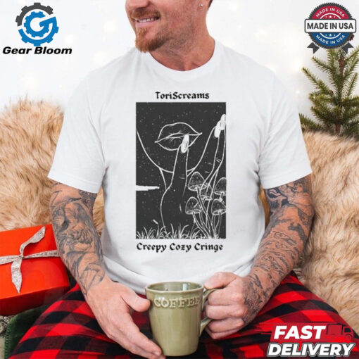 2024 Toriscreams Creepy Cozy Cringe Shirt