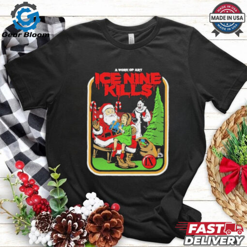 A Work Of Art Ice Nine Kills Gory Storybook Christmas Shirt