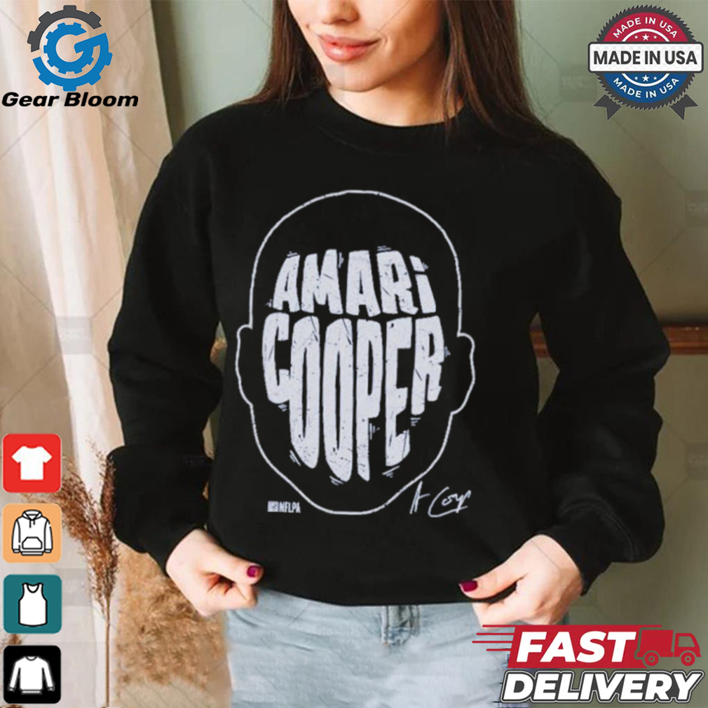 Amari Cooper Buffalo Bills Player Silhouette shirt Amari Cooper Buffalo Bills Player Silhouette shirt
