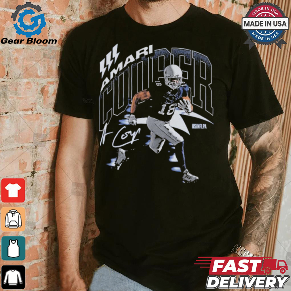Amari Cooper Buffalo Bills Retro T shirt Amari Cooper Buffalo Bills Retro T shirt