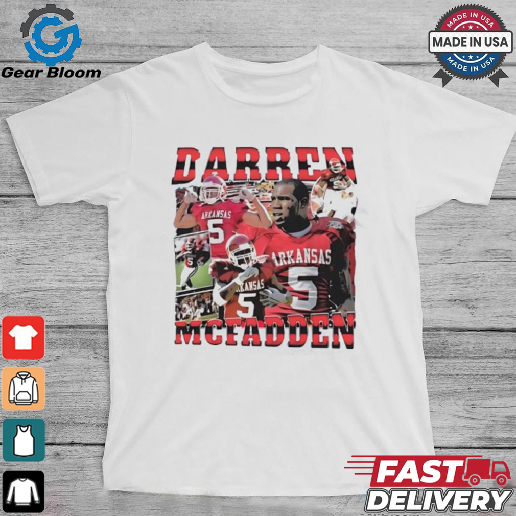 Arkansas Razorbacks Darren McFadden graphic shirt Arkansas Razorbacks Darren McFadden graphic shirt
