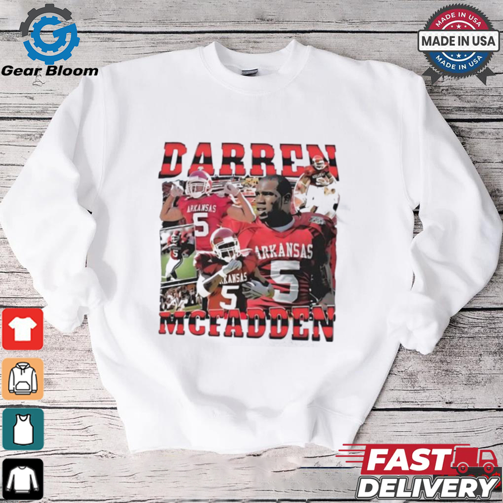 Arkansas Razorbacks Darren McFadden graphic shirt Arkansas Razorbacks Darren McFadden graphic shirt