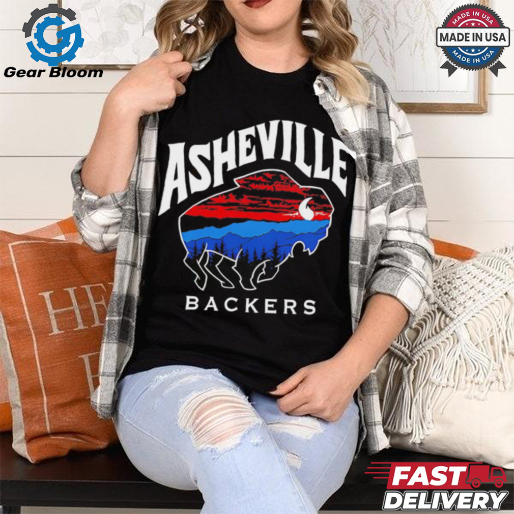 Asheville Backers Buffalo retro shirt Asheville Backers Buffalo retro shirt