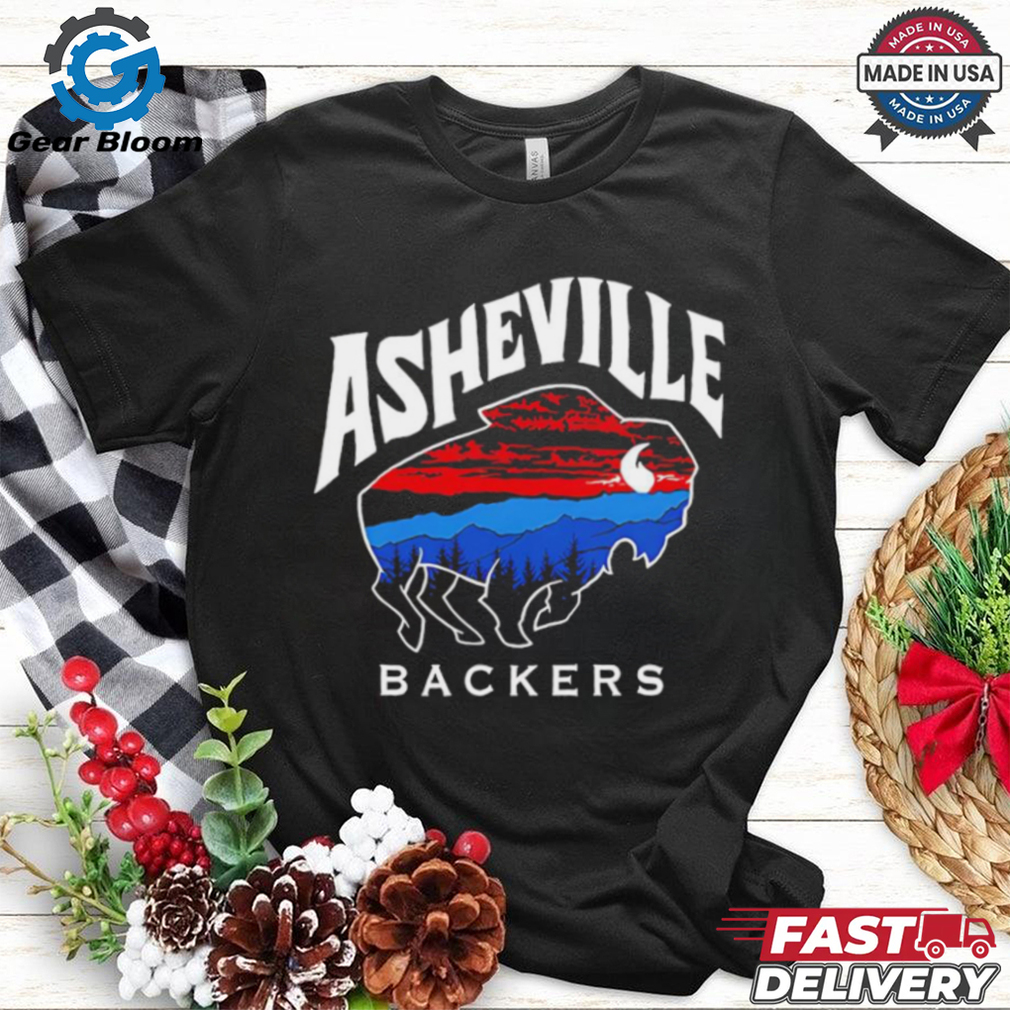 Asheville Backers Buffalo retro shirt Asheville Backers Buffalo retro shirt