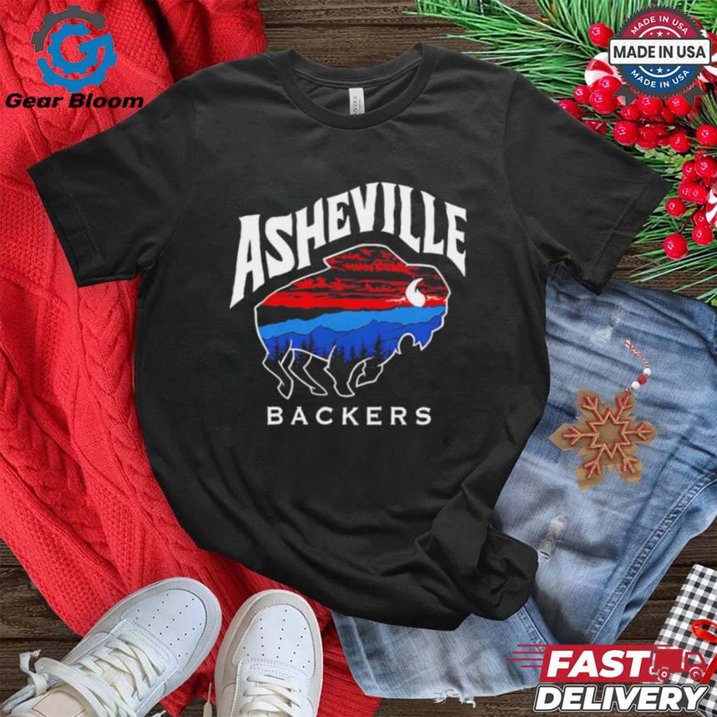 Asheville Backers Buffalo retro shirt Asheville Backers Buffalo retro shirt