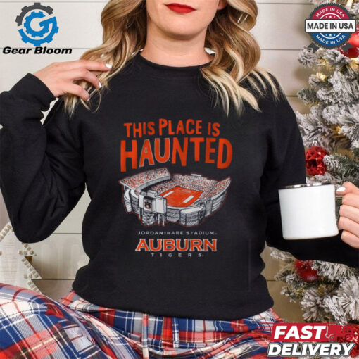 Auburn Football This Place Is Haunted T Shirt