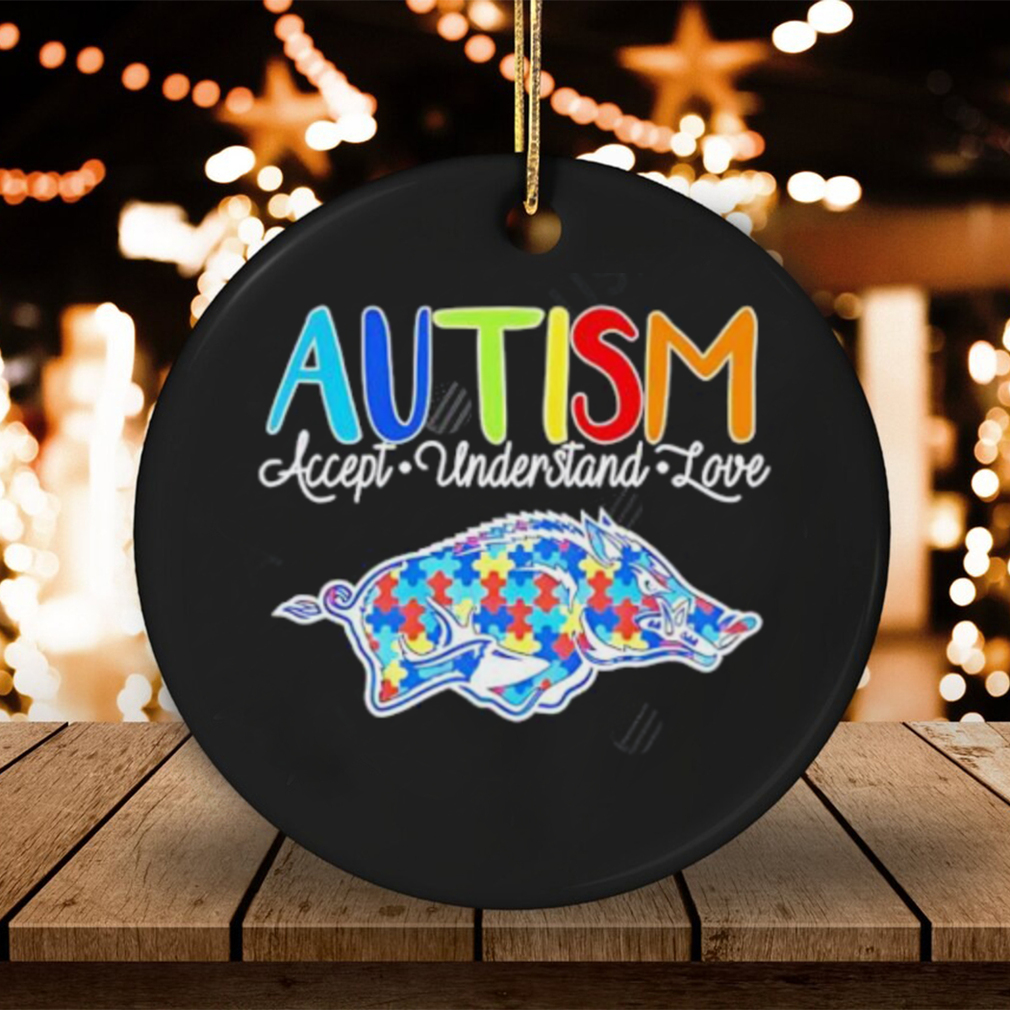 Autism accept understand love Arkansas Razorbacks shirt Autism accept understand love Arkansas Razorbacks shirt