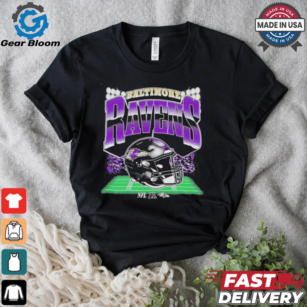 Baltimore Ravens M&T Bank Stadium helmet vintage t shirt Baltimore Ravens M&T Bank Stadium helmet vintage t shirt