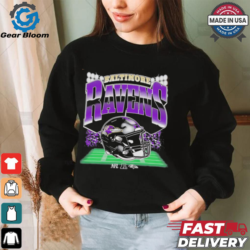 Baltimore Ravens M&T Bank Stadium helmet vintage t shirt Baltimore Ravens M&T Bank Stadium helmet vintage t shirt
