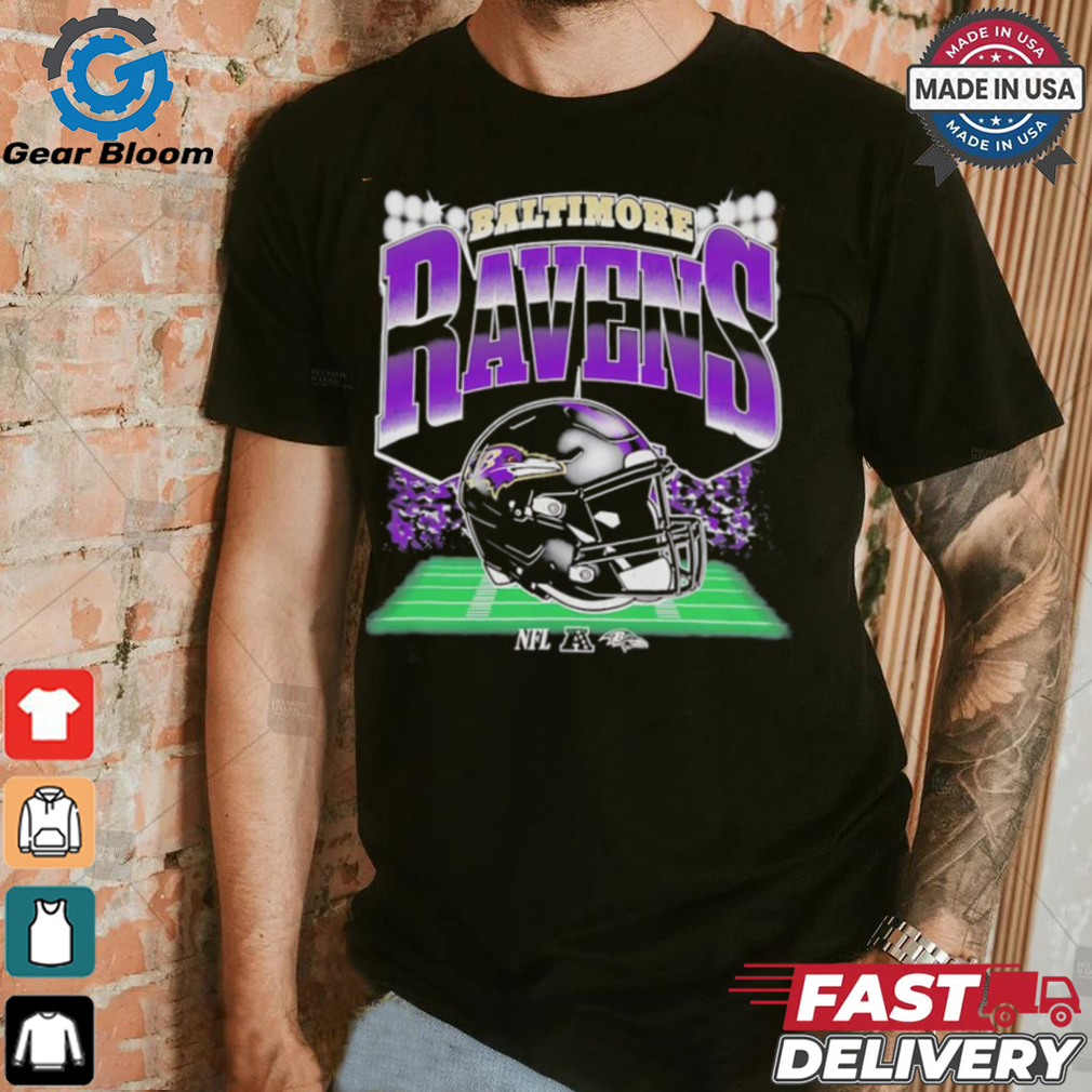 Baltimore Ravens M&T Bank Stadium helmet vintage t shirt Baltimore Ravens M&T Bank Stadium helmet vintage t shirt