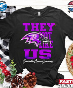 Baltimore Ravens Pancreatic Cancer Awareness They Not Like Us shirt