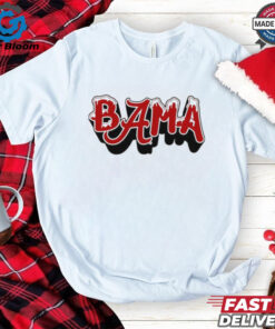 Bama Alabama Crimson Tide snow Christmas shirt