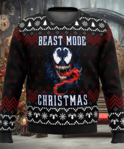 Beast Mode Christmas Ugly Christmas Sweater