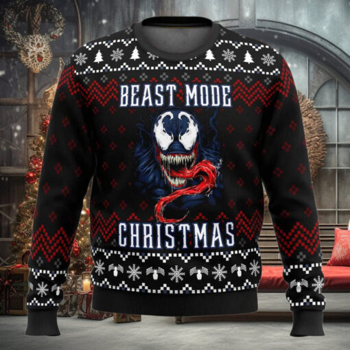 Beast Mode Christmas Ugly Christmas Sweater