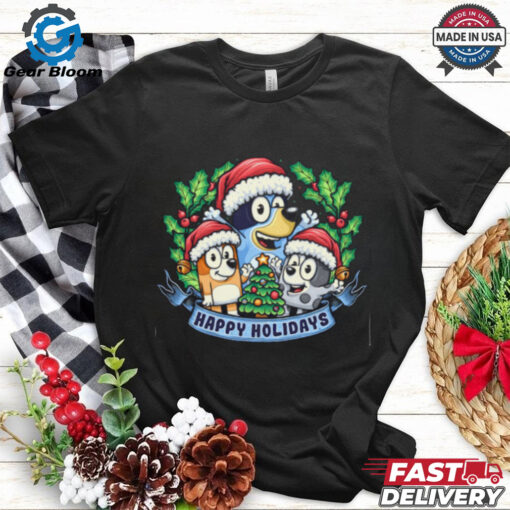 Blueyy Happy Holidays Blueys T Shirt Recovered