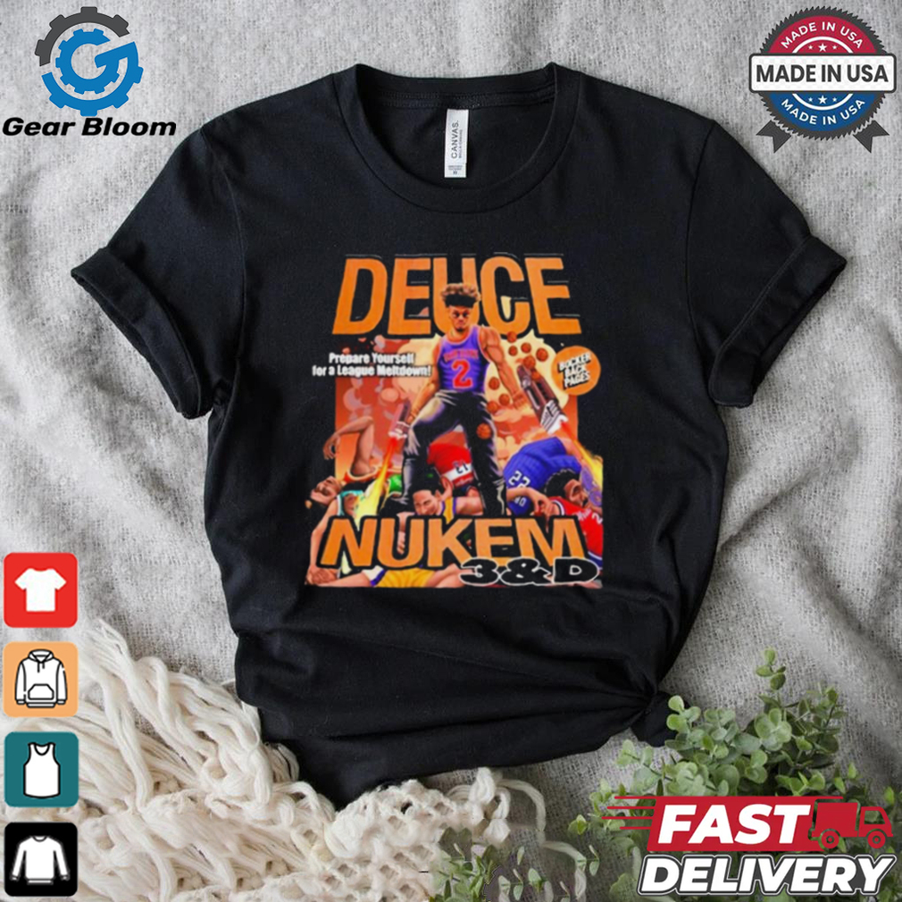 Bockerbackpages Deuce Nukem 3 & D Prepare Yourself For A League Meltdown t shirt Bockerbackpages Deuce Nukem 3 & D Prepare Yourself For A League Meltdown t shirt