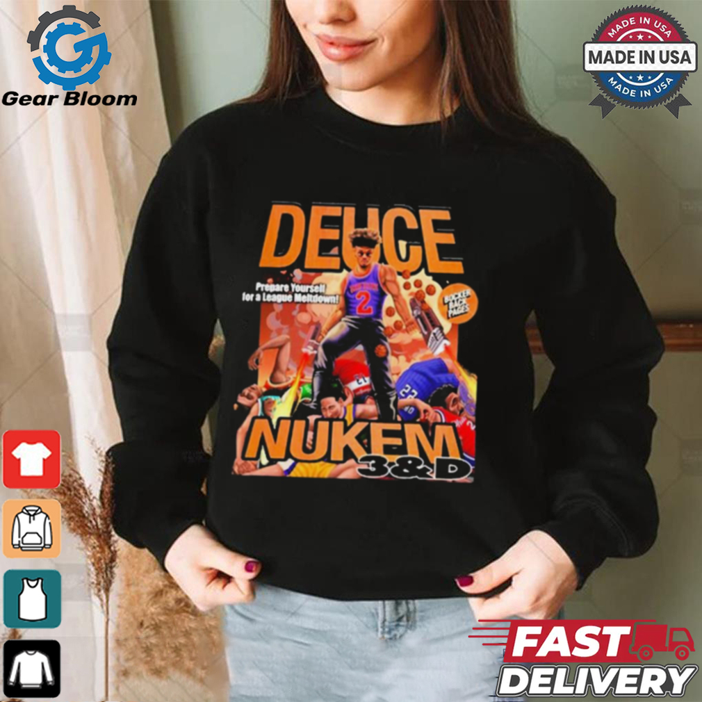 Bockerbackpages Deuce Nukem 3 & D Prepare Yourself For A League Meltdown t shirt Bockerbackpages Deuce Nukem 3 & D Prepare Yourself For A League Meltdown t shirt
