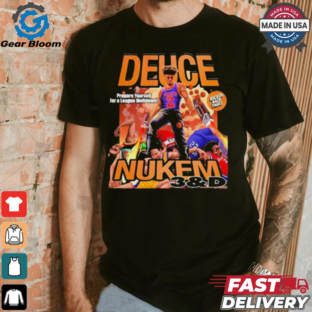 Bockerbackpages Deuce Nukem 3 & D Prepare Yourself For A League Meltdown t shirt Bockerbackpages Deuce Nukem 3 & D Prepare Yourself For A League Meltdown t shirt