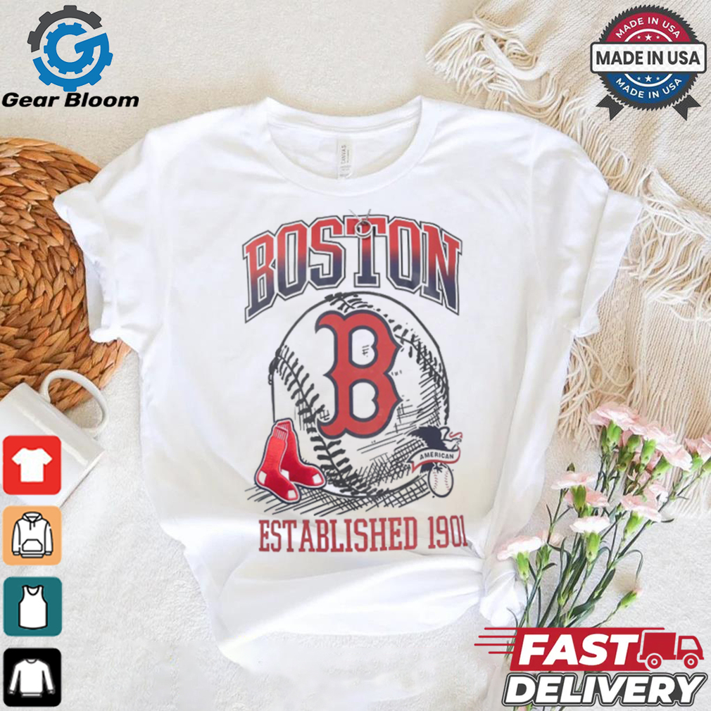 Boston Red Sox GTP Established Logo Shirt Boston Red Sox GTP Established Logo Shirt
