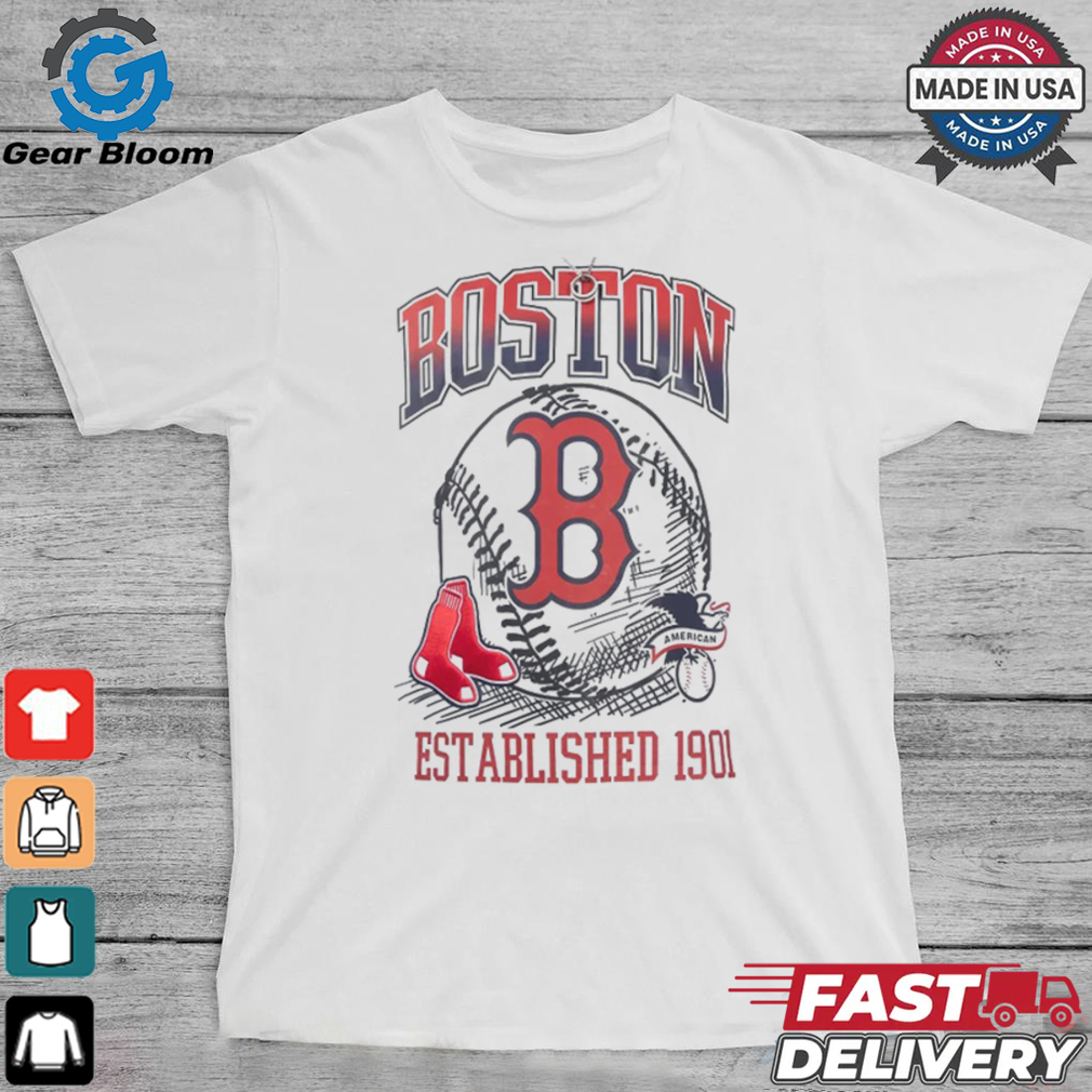 Boston Red Sox GTP Established Logo Shirt Boston Red Sox GTP Established Logo Shirt