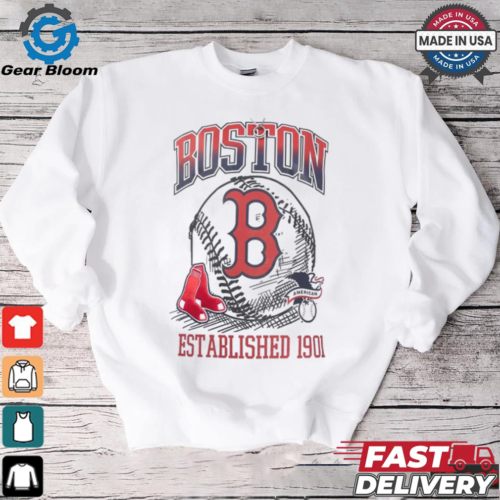 Boston Red Sox GTP Established Logo Shirt Boston Red Sox GTP Established Logo Shirt