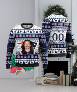 Brenden Schooler New England Patriots Ugly Christmas Sweater