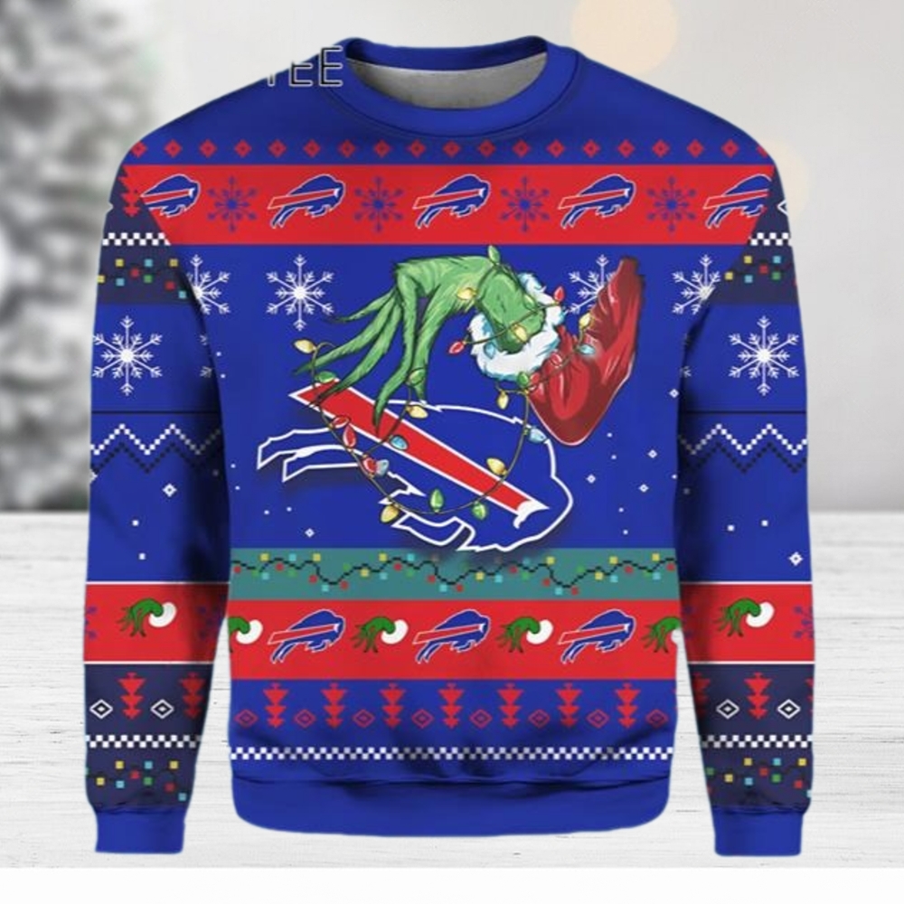 Buffalo Bills Grinch Christmas Sweater Buffalo Bills Grinch Christmas Sweater