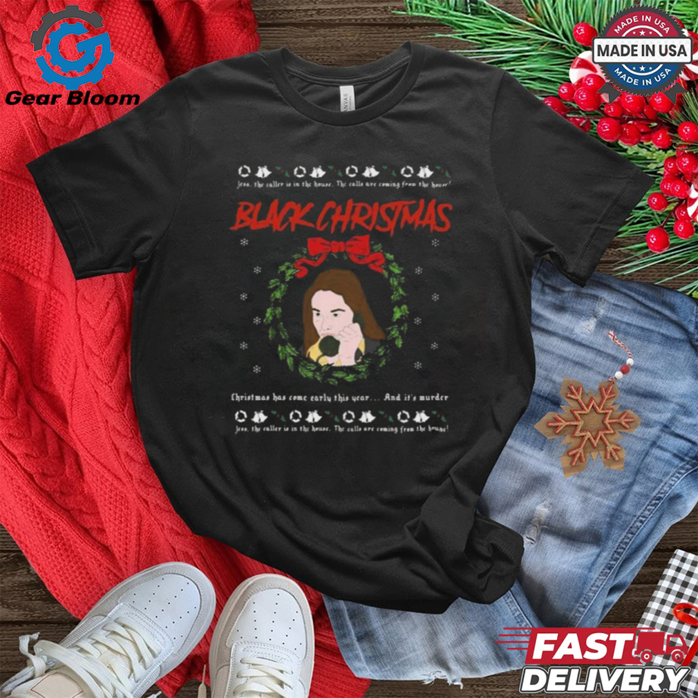 Call Black Christmas Ugly Shirt Call Black Christmas Ugly Shirt