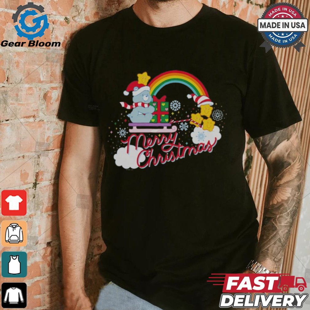 Care Bears Merry Christmas Sled T Shirt Care Bears Merry Christmas Sled T Shirt